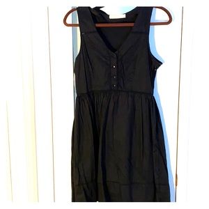 Pins and needles black lightweight summer dress
